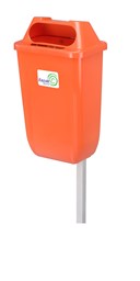 نمایش جزئیات برای سطل زباله 50 لیتری تک پایه تصویر سطل زباله 50 لیتری تک پایه